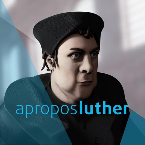 3D Luther from the exhibited game LuthAR